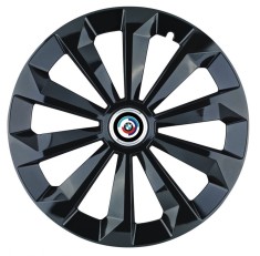 Set 4 capace roti pentru BMW Nou, model Fame Black, R16 foto