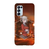 Husa compatibila cu Oppo Find X3 Pro model Kirari Momobami Kakegurui, Silicon, TPU, Viceversa, Transparent, Carcasa
