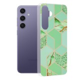 Husa pentru samsung galaxy s24 plus, slim series, green hex