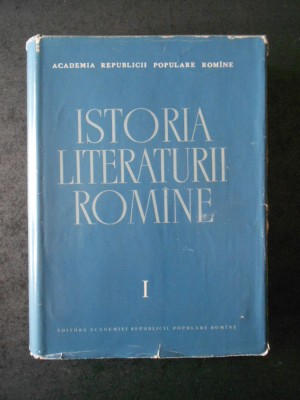 AL. ROSETTI, MIHAI POP, I. PERVAIN - ISTORIA LIMBII ROMANE (1470-1780) foto