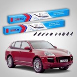 Cumpara ieftin Ștergătoare Porsche Cayenne 957 2007-2010 | Set Față Flat &ndash; TeamCar&reg;