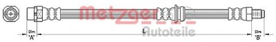 Conducta / cablu frana BMW X5 (F15, F85) (2013 - 2016) METZGER 4110478 foto