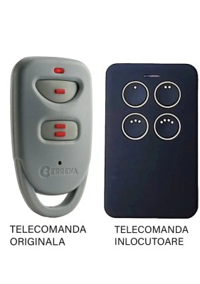 Telecomanda poarta garaj Erreka Lira de doua si patru canale/ cod saritor/ 433.92MHz (814) foto