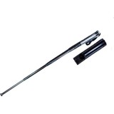 Baston telescopic din otel pentru autoaparare cu 4 segmente