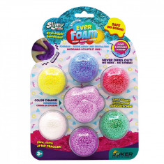 Set slime Ever Foam, Slimy, 7 culori