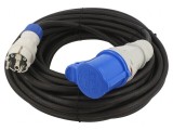 Prelungitor Alimentare Negru 20m 16A