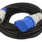 Prelungitor Alimentare Negru 20m 16A