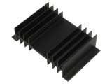 Radiator extrudat negru FISCHER ELEKTRONIK SK 03 75 SA 75x120x32mm