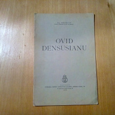 OVID DENSUSIANU - Al. Rosetti (dedicatie-autograf) - 1939, 11 p.