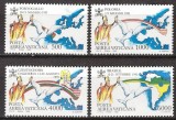 Vatican 1992 - Vizitele Papei Ioan Paul II, serie neuzata