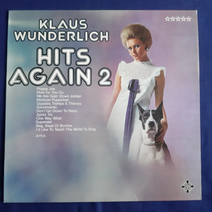 Klaus Wunderlich - Hits Again2 _ vinyl,LP _ Telefunken, Germania, 1972_ VG+/NM