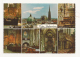AT2 -Carte Postala-AUSTRIA-Viena, Stephansdom, circulata, Fotografie