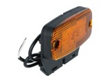 Lampa gabarit auto Carpoint 9-32V orange cu 3 leduri , suport si cablu , 110x50mm , 1 buc.
