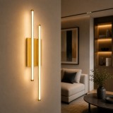 Aplică Flame LED 30W 3CCT 2850lm auriu dimabilă - ERSTE