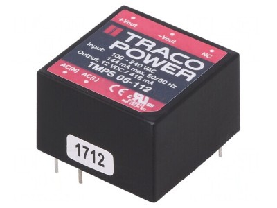 Convertor AC/DC 5W 12VDC TMPS 05-112 foto