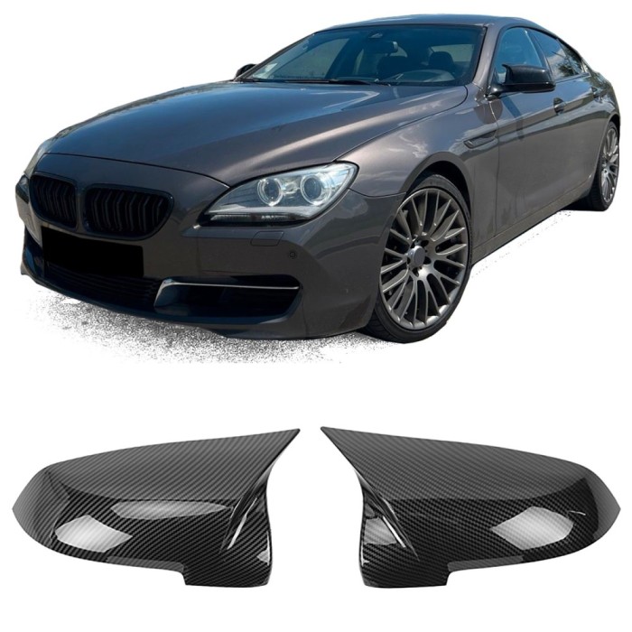 Capace oglinzi BMW F10, F11, F06, F12, F13, F01, F02 carbon