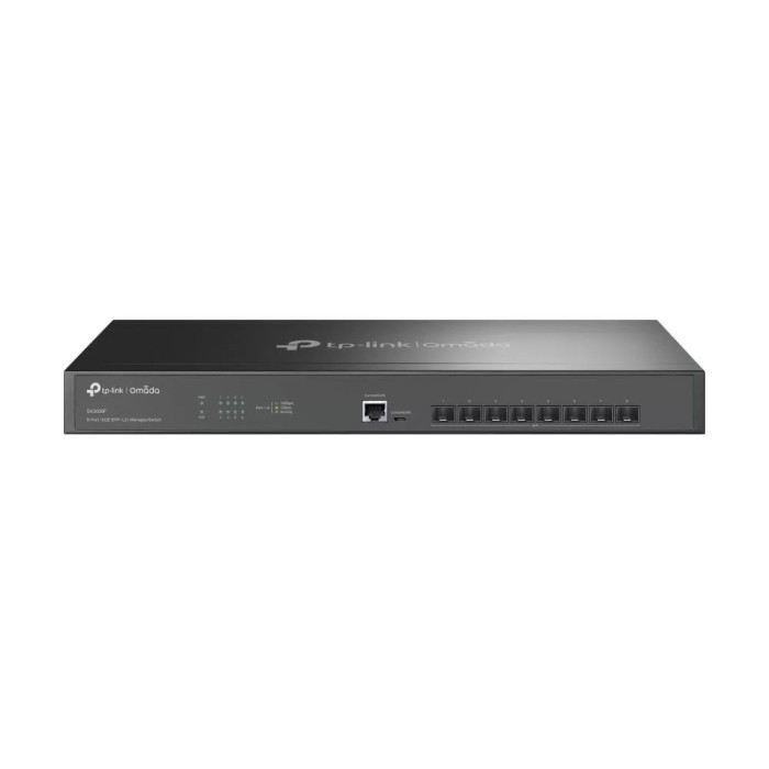 Switch 8 porturi SFP+ 10G, L2 Management, 1U - TP-Link Omada SX3008F