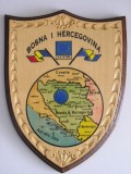 D15 7 - Placheta - tematica militara - misiune EUFOR - Bosnia Hertegovina
