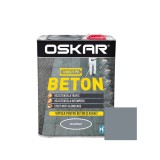 Vopsea alchidica Direct pe beton Oskar, interior / exterior, gri antracit, 2.5 L