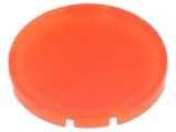 Lentilă Buton 22mm Roșie RMQ-Titan