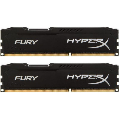 Memorie 8GB DDR3 1600MHz (Kit of 2) HyperX FURY Black Series foto