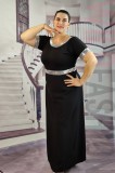 A772-161 Rochie eleganta de ocazie cu paiete, L/XL, XL/XXL