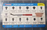Kit 224 Clipsuri Auto + 5 Unelte Demontare Tapiterie, Diverse Aplicatii, Universal