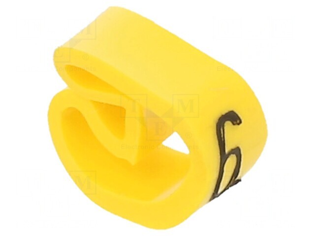Markere Marcaj Galbene PVC 4-10mm