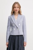 Pedro del Hierro sacou din bumbac cu doua randuri de nasturi, cu imprimeu, 6759162