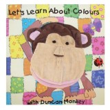Lets Learn About Colours Book with Duncan Monkey Hand Puppet |, North Parade Publishing