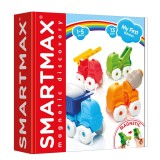 Joc magnetic, Smart Max, Primele mele vehicule, 13 piese