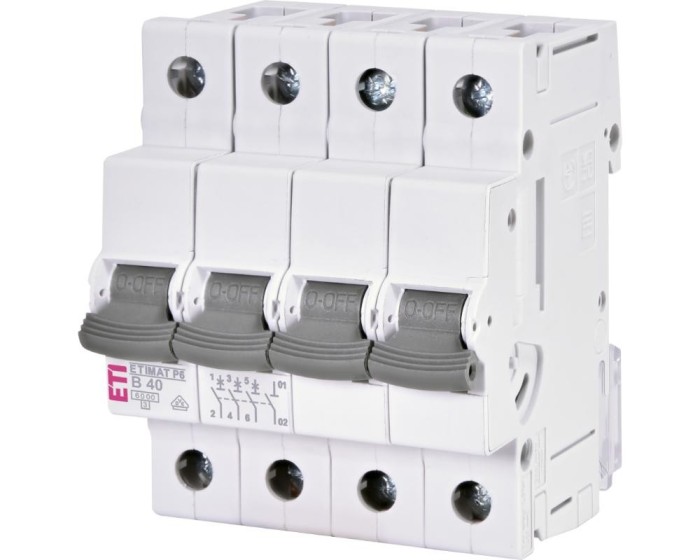 Siguranta automata 40A 3P+N B 6ka Eti 001900414