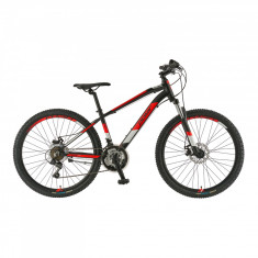 Bicicleta Mtb Polar Alaska - 26 Inch, Negru-Rosu-Alb foto