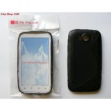 Husa Silicon S-Line Neagra HTC Sensation XL (G21 X315E) Protectie Flexibila
