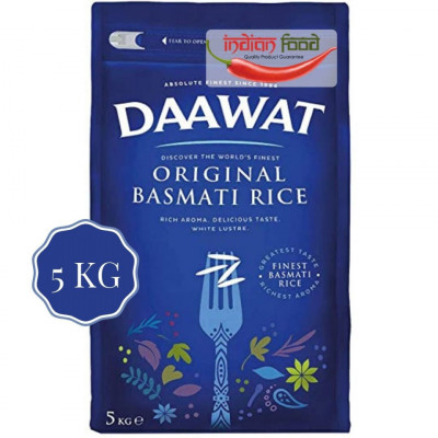 Daawat Original Basmati Rice (Orez Basmati Superior Original) 5kg foto