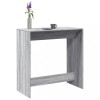 VidaXL Masă de bar, Sonoma gri, 102x50x103,5 cm, lemn prelucrat 854432