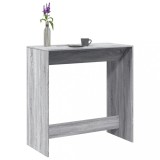 Cumpara ieftin Masă de bar, Sonoma gri, 102x50x103,5 cm, lemn prelucrat
