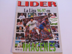 Revista fotbal - &amp;quot;LIDER&amp;quot; din Spania (iulie 1997)-lipseste posterul foto