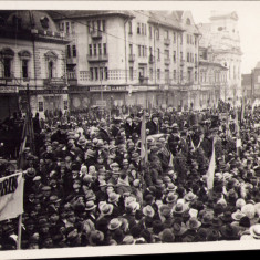 HST P1540 Poză Teodor Neș manifestație antirevizionistă Oradea anii 1930