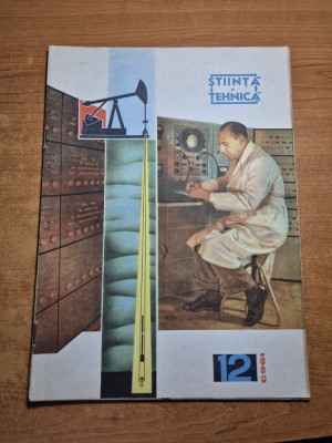 stiinta si tehnica decembrie 1963-art. brasov,fagaras,rasnov foto