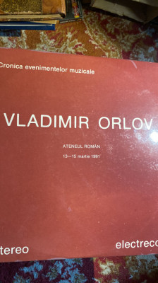 VINIL VLADIMIR ORLOV in CONCERT pt.VIOLONCEL si ORCHESTRA in SI MINOR,OP.104POZE foto