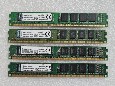 Memorie Kingston KVR13N9S8/4 ValueRAM 4GB DDR3 1333 MHz CL9 BULK Low Profile foto