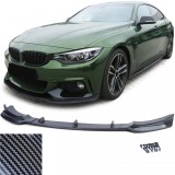 Lipsa spoiler frontal performanta aspect carbon, potrivita pentru BMW Seria 4 F32 F33 F36 cu M Performance AutoTuning