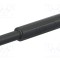 Conector banană 4mm 32A 1kV ST&Auml;UBLI negru aurit lipit