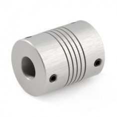 BUCSA / CUPLAJ ELASTIC MOTOR PAS CU PAS / stepper Nema 17 foto