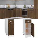 vidaXL Dulap inferior cu sertar &ldquo;Lyon&rdquo; stejar maro 30x46x81,5cm