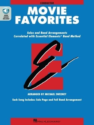 Essential Elements Movie Favorites - Conductor (W/ CD)