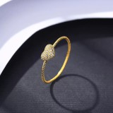 Inel din Argint --Heart Turkish Gold-- arg381C, Argintboutique