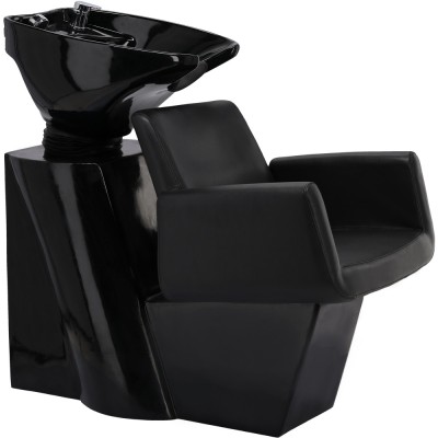 Scafa coafor Aurora pentru salonul de coafură și frizerie cu bol ceramic mobil armătură baterie si cască foto
