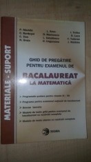 Ghid de pregatire pentru examenul de Bacalaureat la matematica- L.Savu, I.Todea, C.Tion